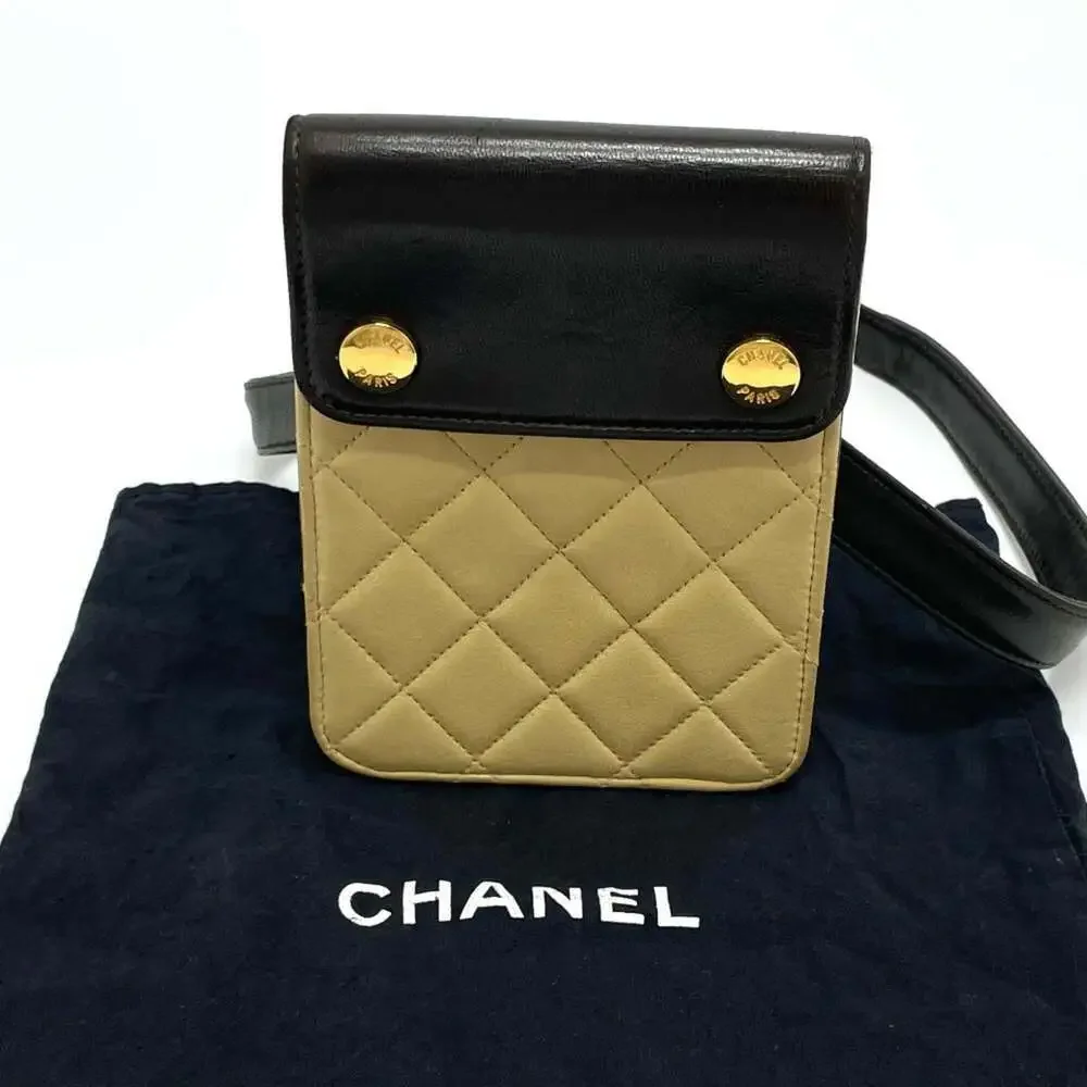 CHANEL Black Pochette Bag